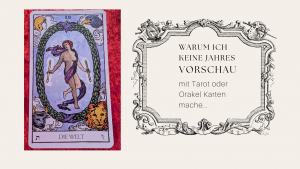 Jahresvorschau mit Tarotkarten